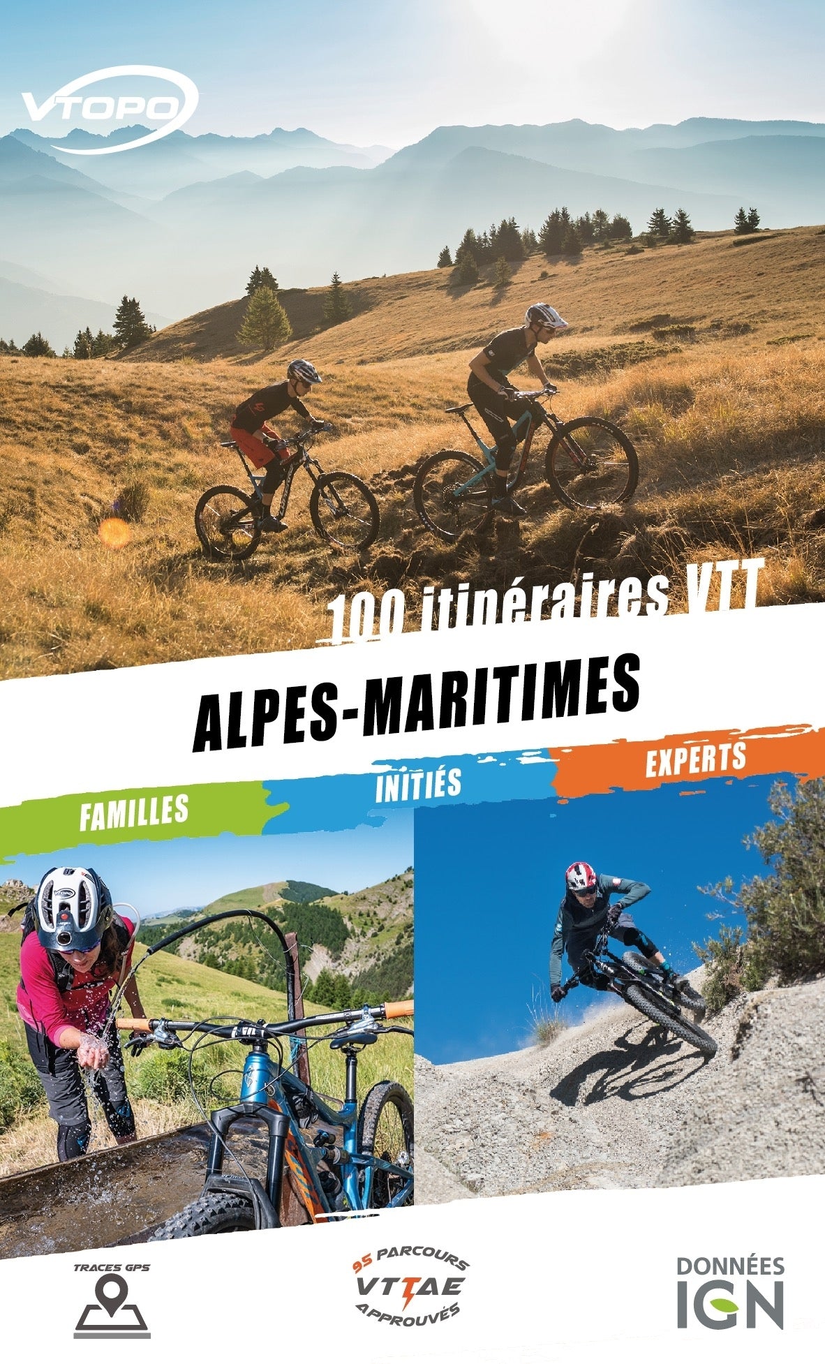 VTOPO mountain biking Alpes-Maritimes - 3rd edition